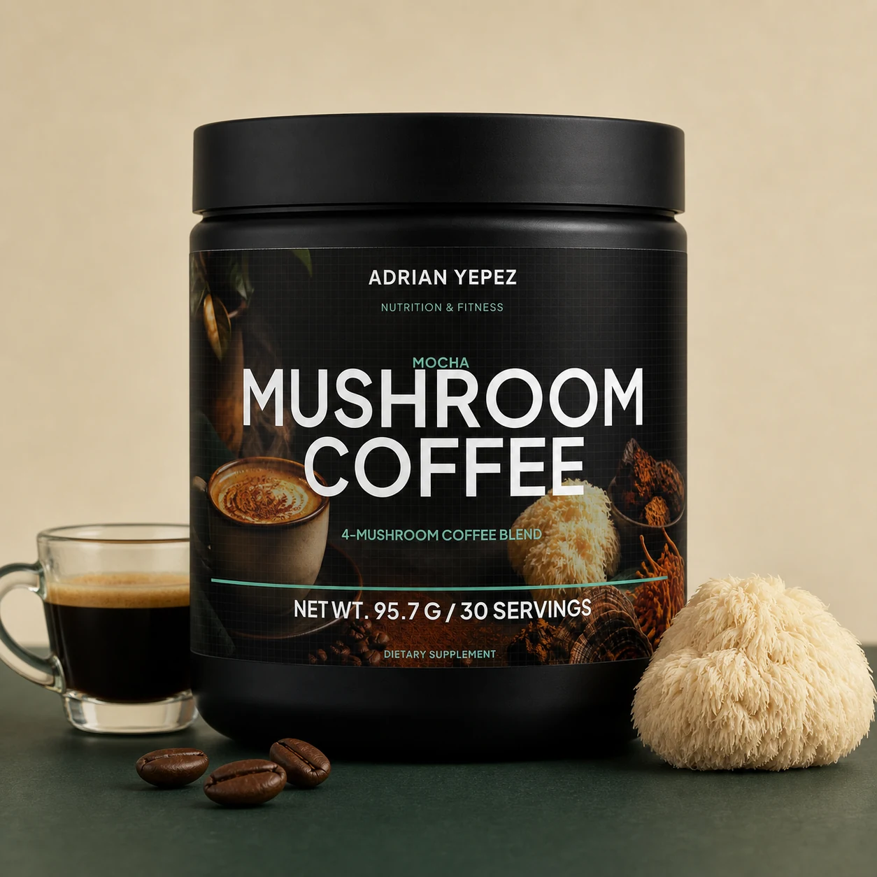 Café con Hongos Orgánicos AYNF sabor mocha