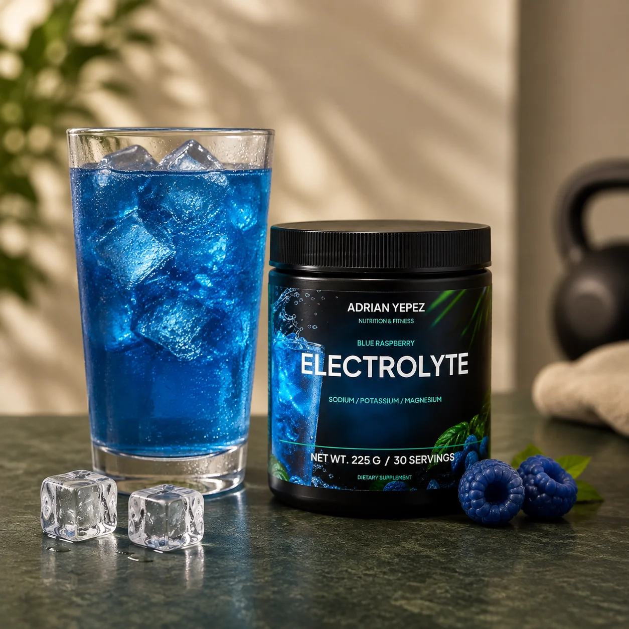 Electrolitos ION+ Select AYNF sabor blue raspberry
